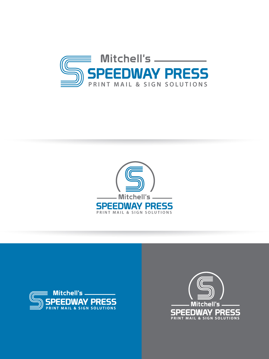 Diseño de Logo por kazi.design para Mitchell's Speedway Press | Diseño #13660275