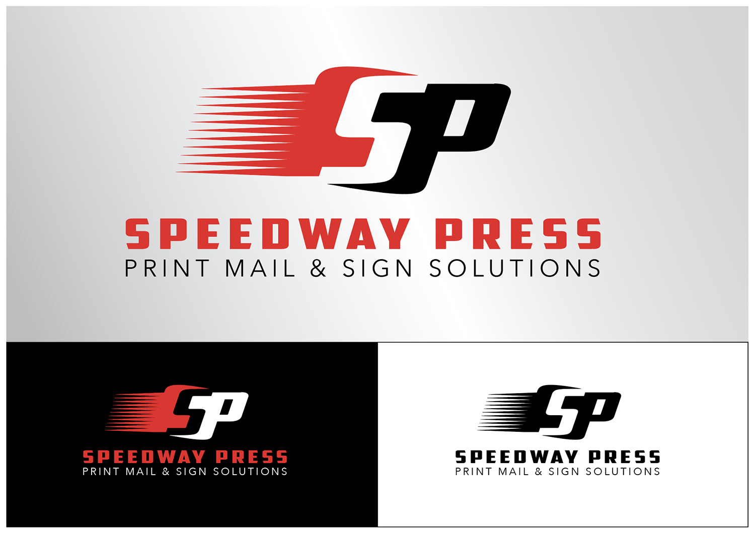 Logo-Design von Edge1157 für Mitchell's Speedway Press | Design #13811523