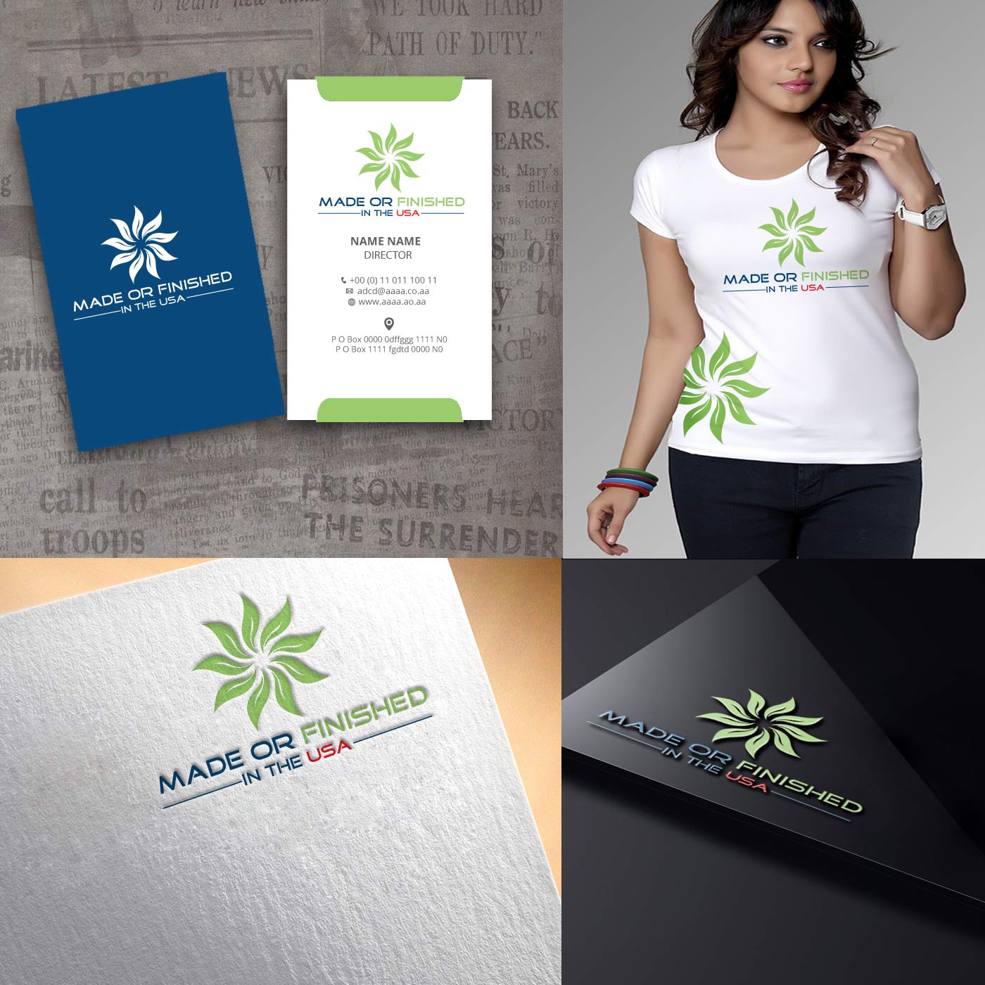 Logo Design by zebronicgraphic for gansett green promotions | Design #13652508