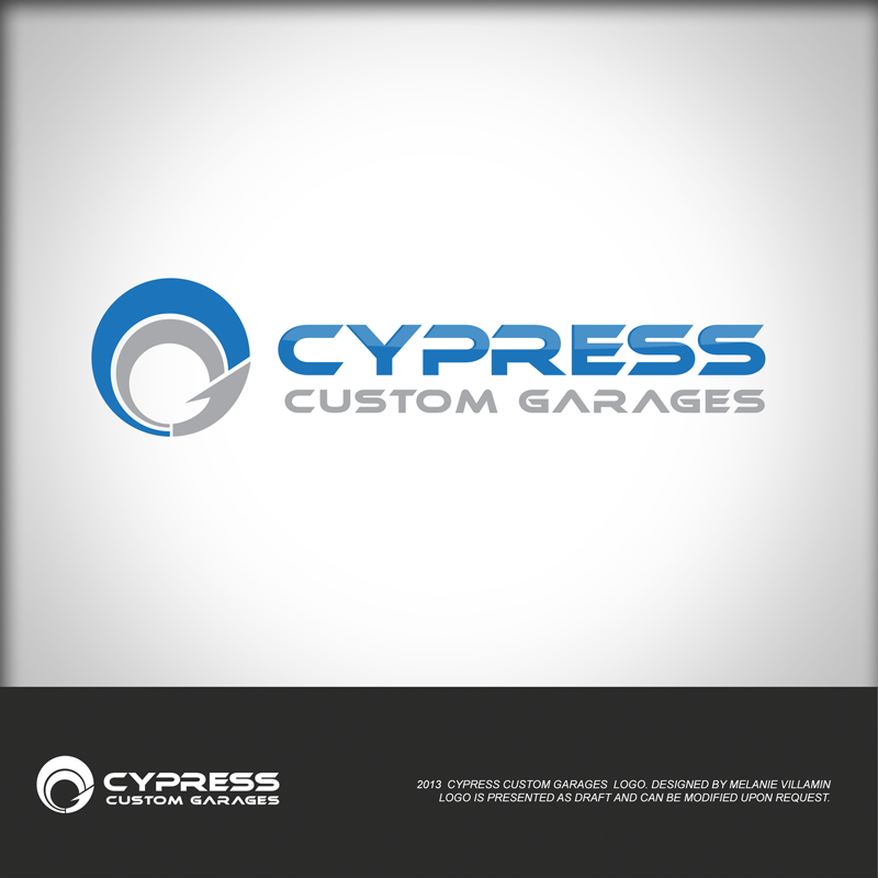 Logo Design by mvillamin for Cypress Custom Garages | Design #2487525
