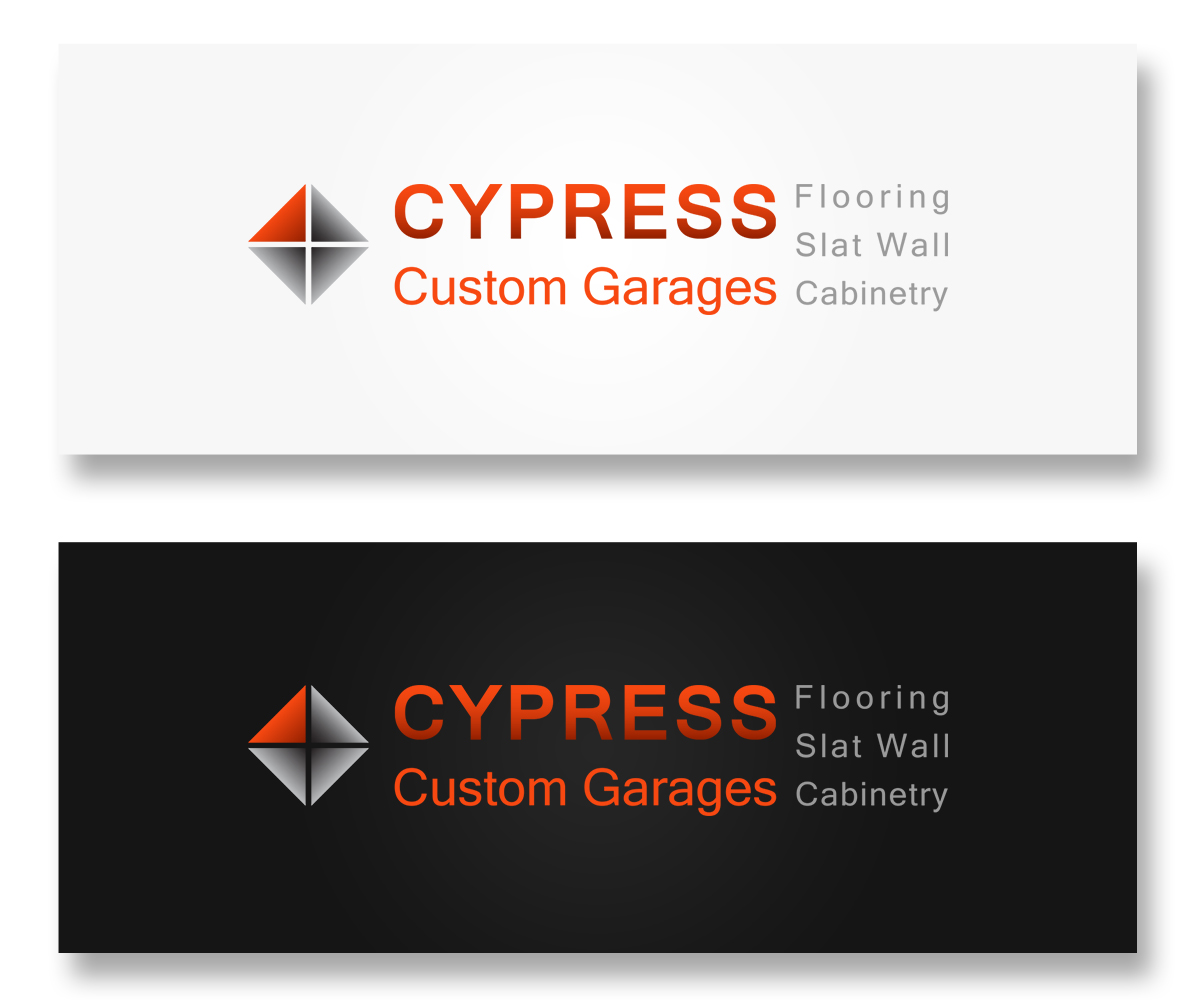 Logo Design by GRAFFYC for Cypress Custom Garages | Design #2479200