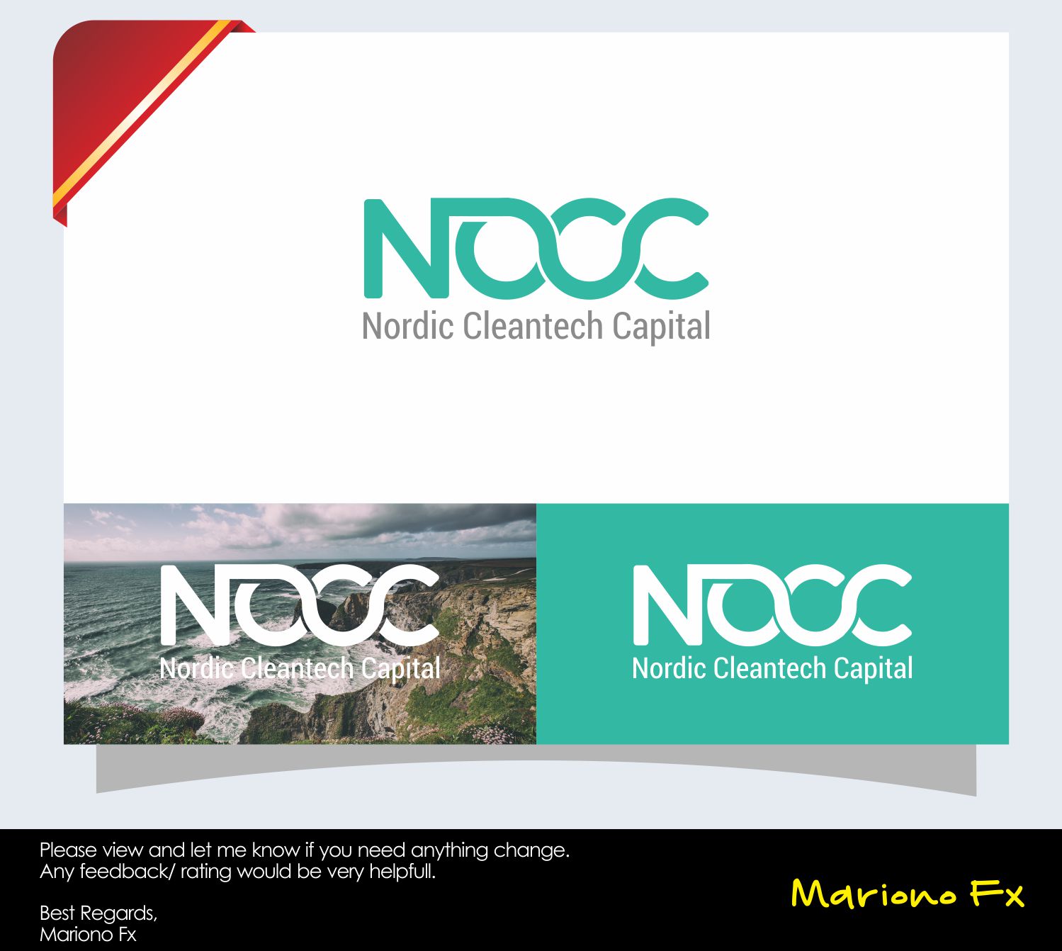 Logo Design by Mariono Fx for NOCC AB | Design #13713118