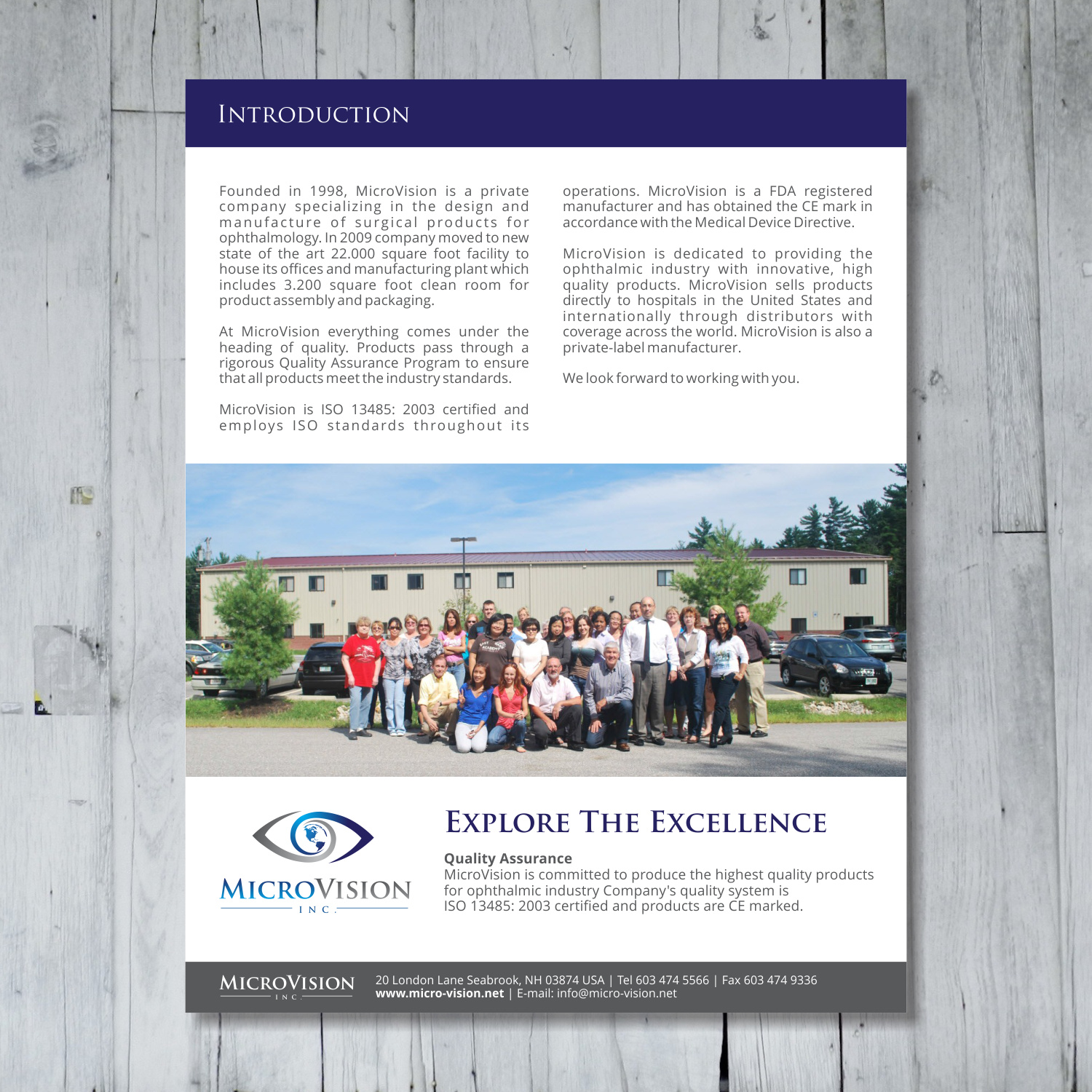 Catalogue Design by barinix for MicroVision, Inc. | Design #13730135