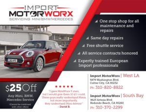 Diseño de Postal por Akshar Shailesh para Import MotorWorx | Diseño #13648806