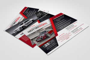 Postcard Design by Akshar Shailesh for Import MotorWorx | Design: #13648910