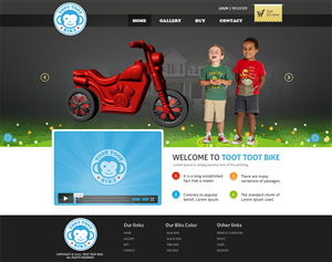 Web-Design von looptriks für dieses Projekt | Design: #2493945