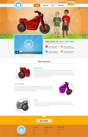 Web Design by looptriks for this project | Design #2504035