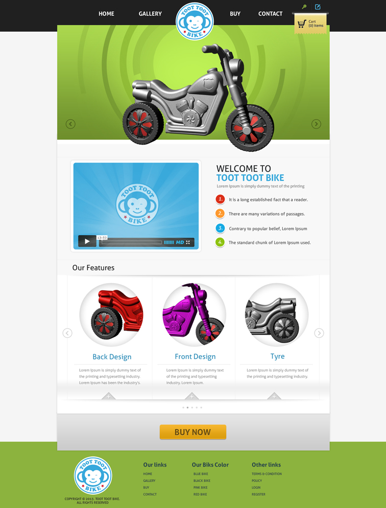 Web Design by looptriks for this project | Design #2504048