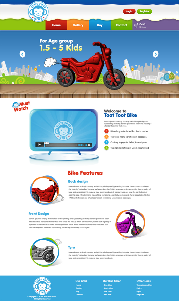 Web Design by looptriks for this project | Design #2517345