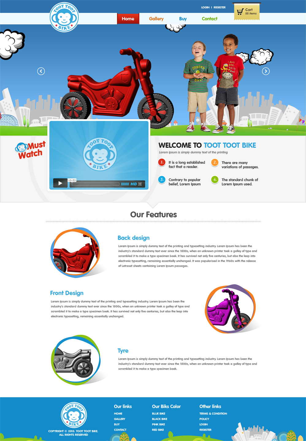 Web Design by looptriks for this project | Design #2517361
