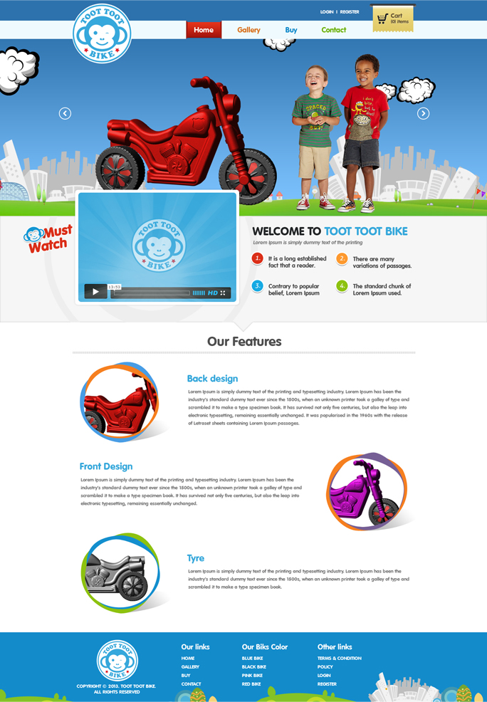 Web-Design von looptriks für dieses Projekt | Design #2519468