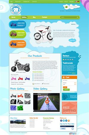 Web-Design von Sunrise It Care für dieses Projekt | Design: #2521080