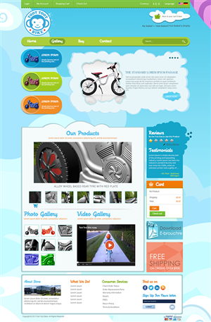 Web-Design von Sunrise It Care für dieses Projekt | Design: #2564792