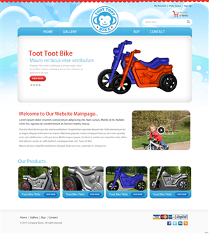Web Design par pb pour ce projet | Design : #2485990