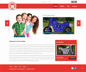 Web Design par pb pour ce projet | Design : #2486297