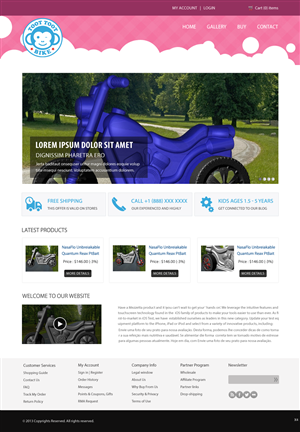 Web Design par pb pour ce projet | Design : #2491441