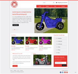 Web Design par pb pour ce projet | Design : #2491443