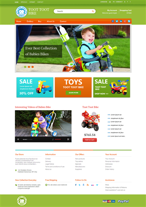 Web-Design von OM für dieses Projekt | Design: #2783044