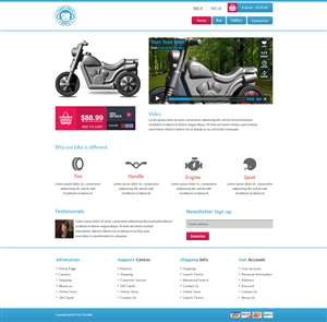 Web-Design von OM für dieses Projekt | Design: #2787715