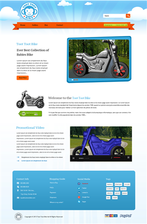 Web Design par OM pour ce projet | Design : #2793692