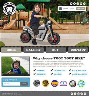 Web-Design von jeckx2 für dieses Projekt | Design: #2773992