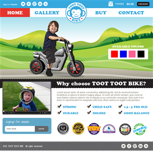 Web-Design von jeckx2 für dieses Projekt | Design: #2774178