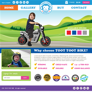 Web-Design von jeckx2 für dieses Projekt | Design: #2777055