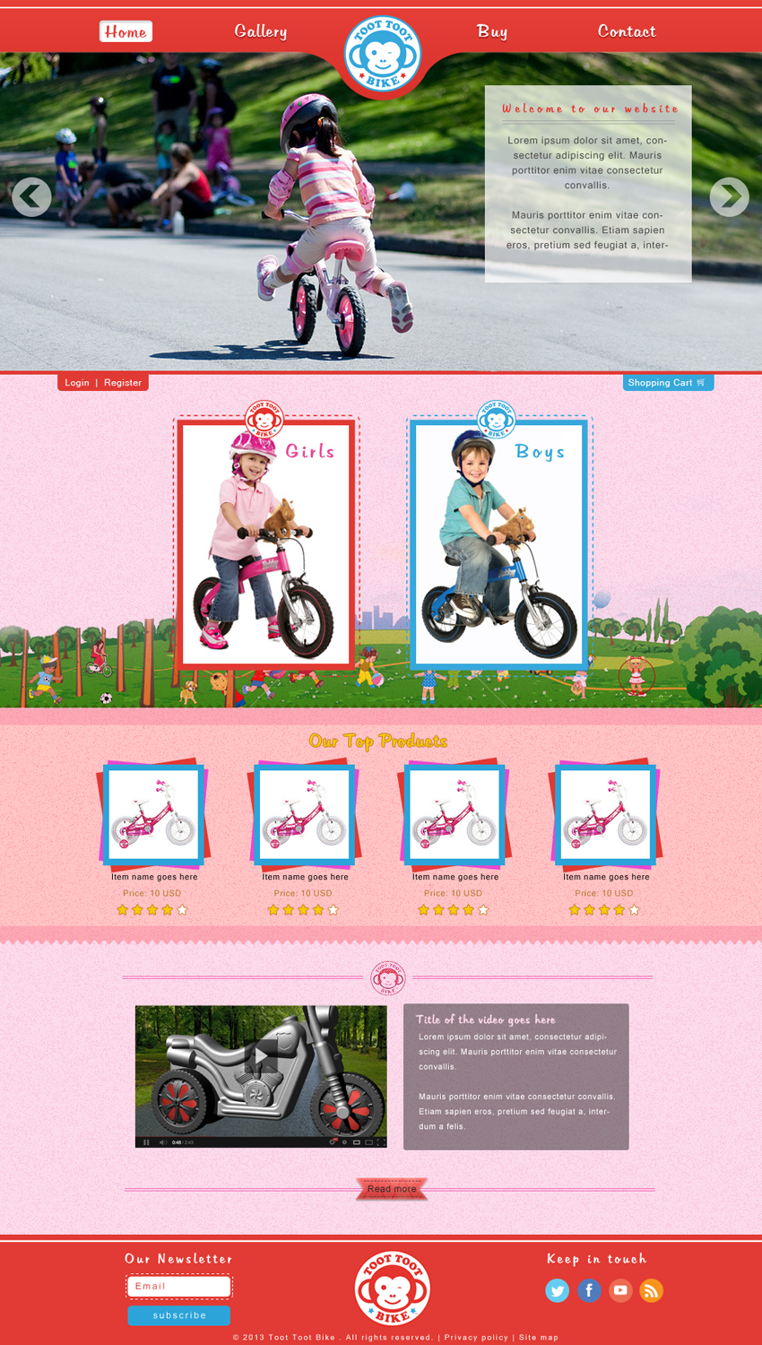 Web Design by JM for this project | Design #2481425