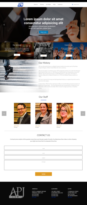 Diseño Web por lionx para este proyecto | Diseño: #13669925