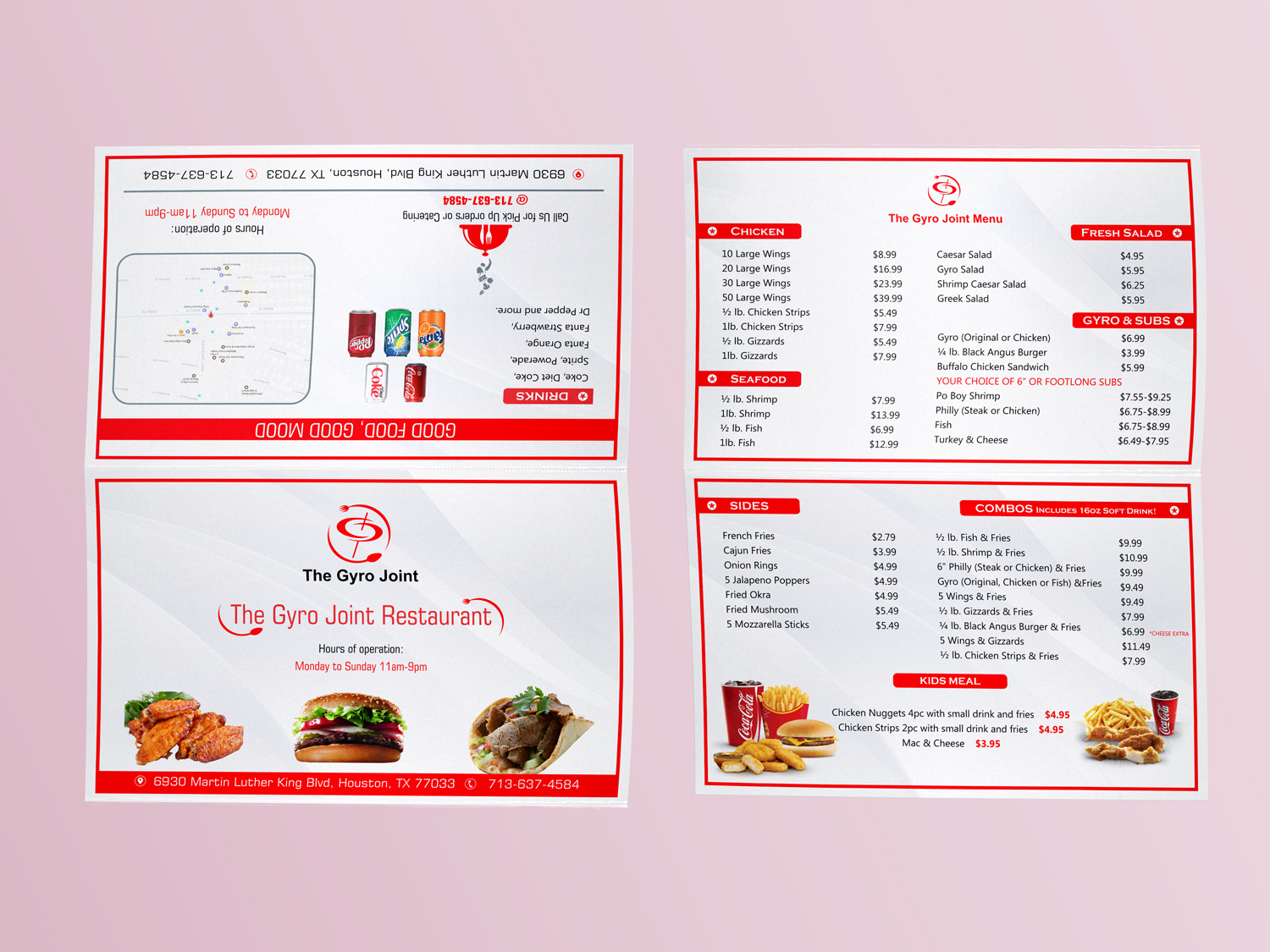 Menu Design by Petter Goms for this project | Design #13675146