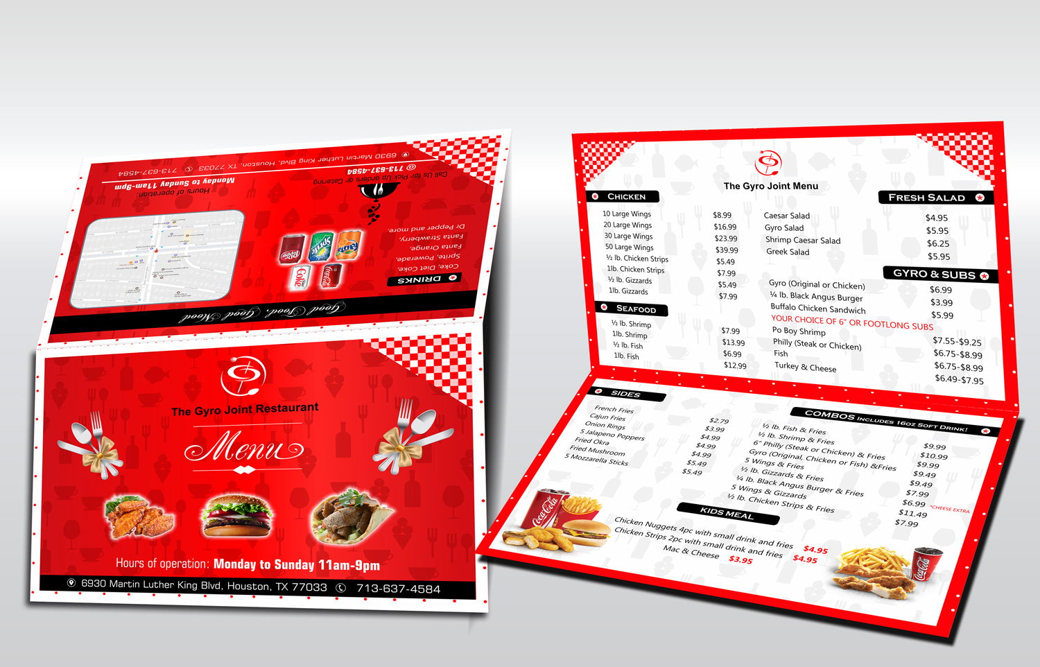 Diseño de Menú por Petter Goms para este proyecto | Diseño #13685177