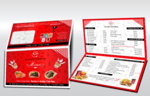 Menu Design by Petter Goms for this project | Design #13685177
