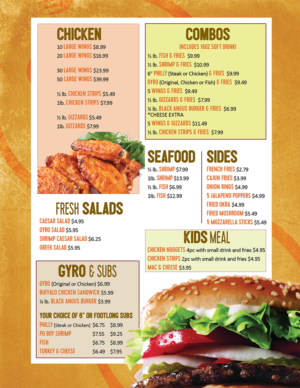 Menu Design by iD_intelligentDesign for this project | Design: #13657293