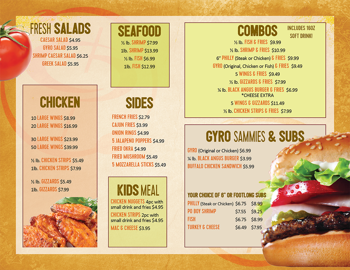 Menu Design by iD_intelligentDesign for this project | Design #13679964