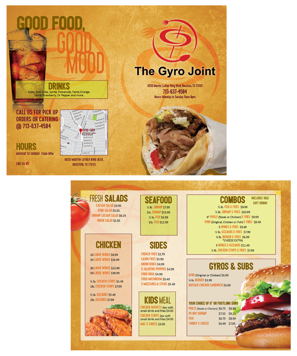 Menu Design by iD_intelligentDesign for this project | Design #13702514