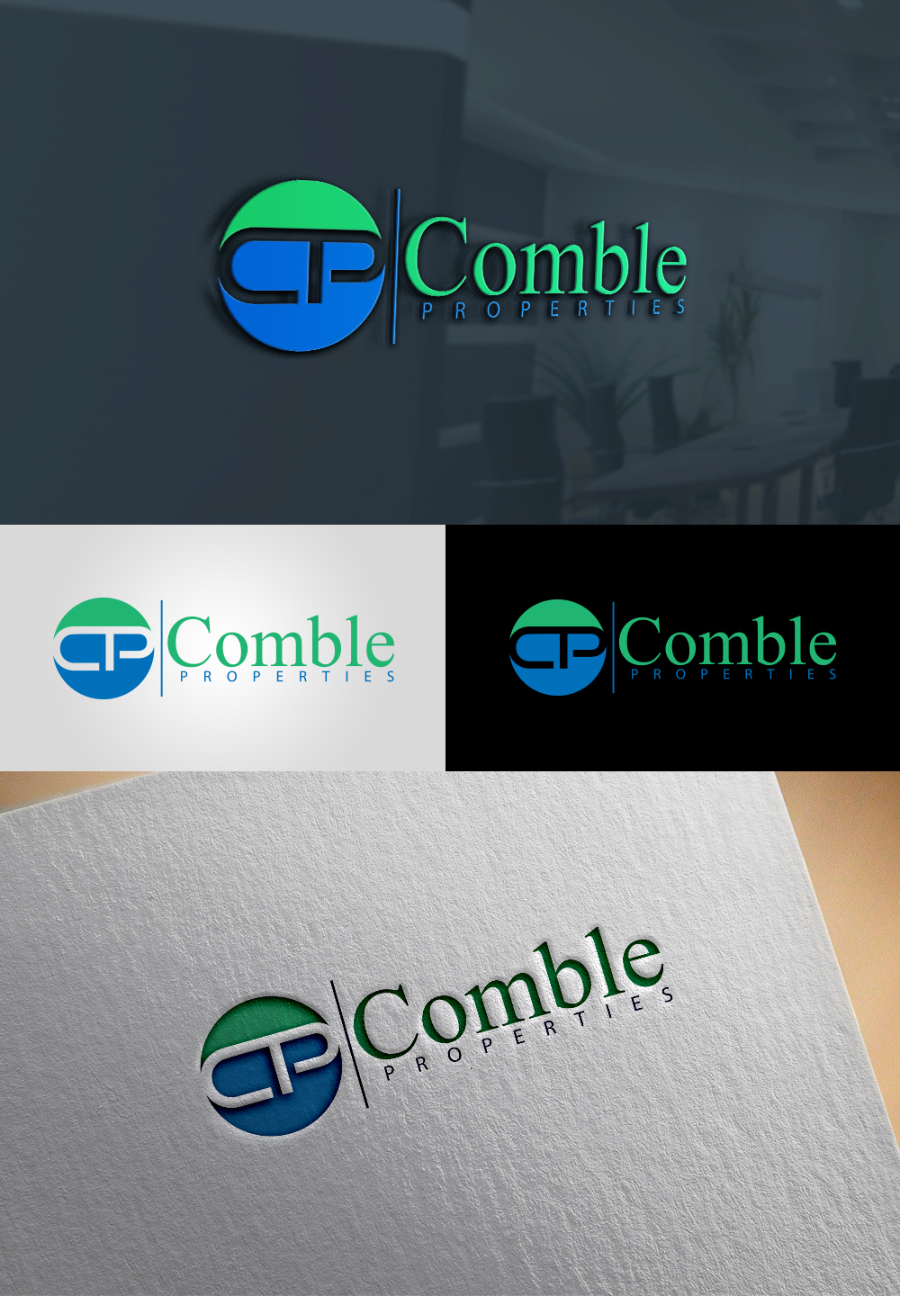 Logo Design by LaDy Ga for Comble Properties | Design: #13651021