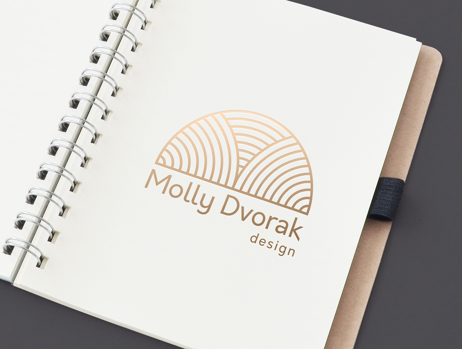Logo Design by KVG Krishna Reddy for Molly Dvorak Design | Design #13772832