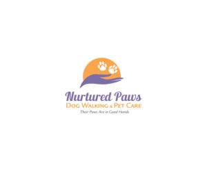 Logo Design by Falguni for Nurtured Paws Dog Walking & Pet Care | Design: #13720146