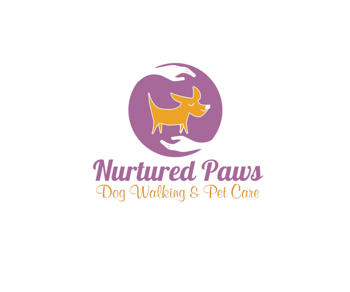 Logo Design by Falguni for Nurtured Paws Dog Walking & Pet Care | Design #13757642