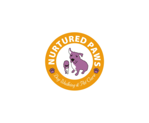 Logo-Design von Falguni für Nurtured Paws Dog Walking & Pet Care | Design: #13862019