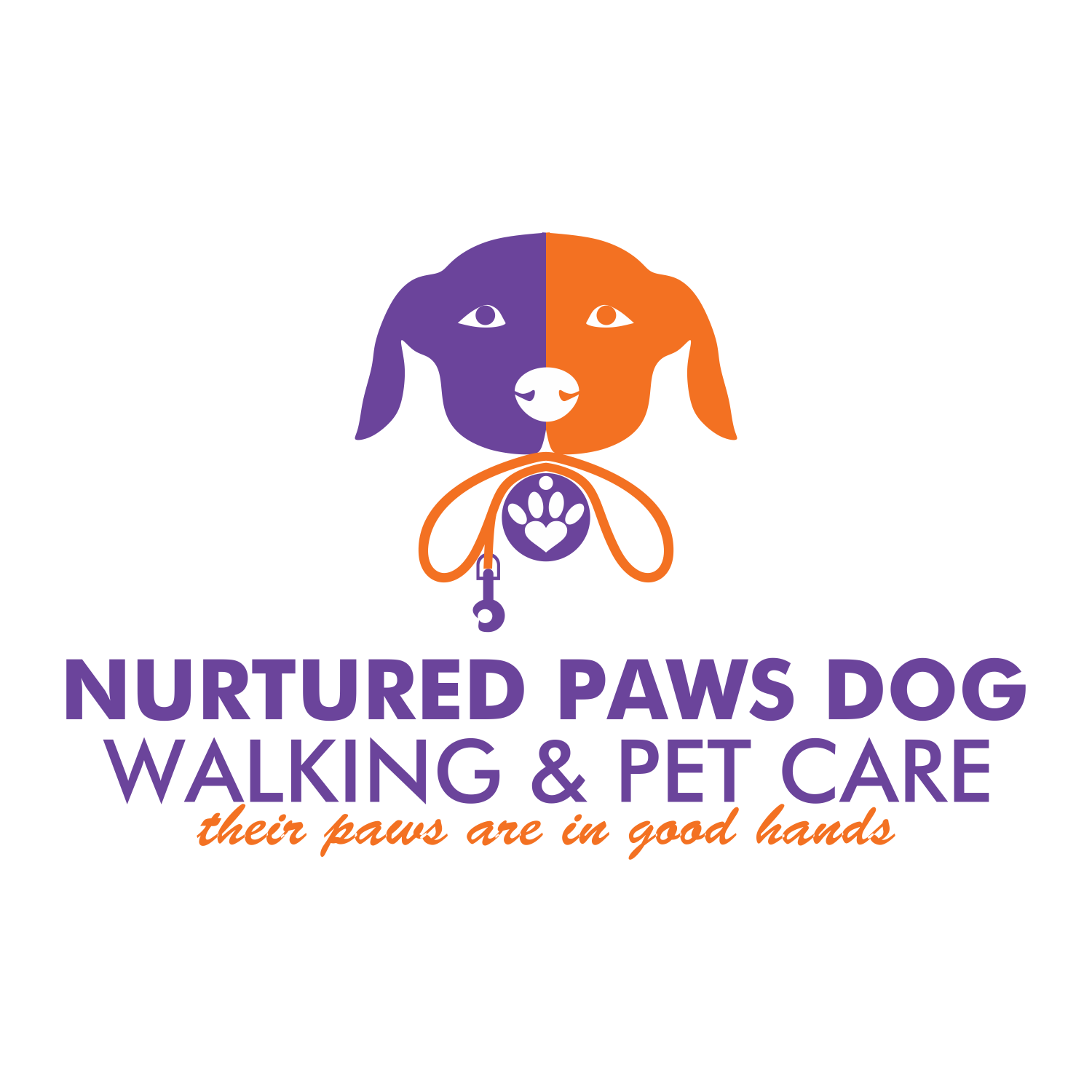 Logo Design by moisesf for Nurtured Paws Dog Walking & Pet Care | Design #13653429