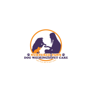 Logo Design by at-as for Nurtured Paws Dog Walking & Pet Care | Design: #13787591