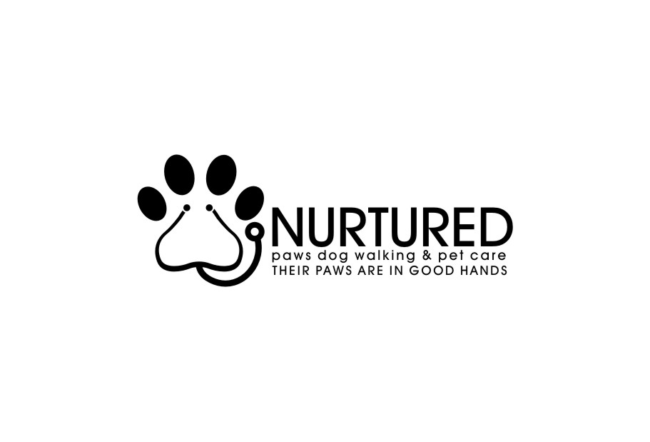 Logo Design by creative.bugs for Nurtured Paws Dog Walking & Pet Care | Design #13651837