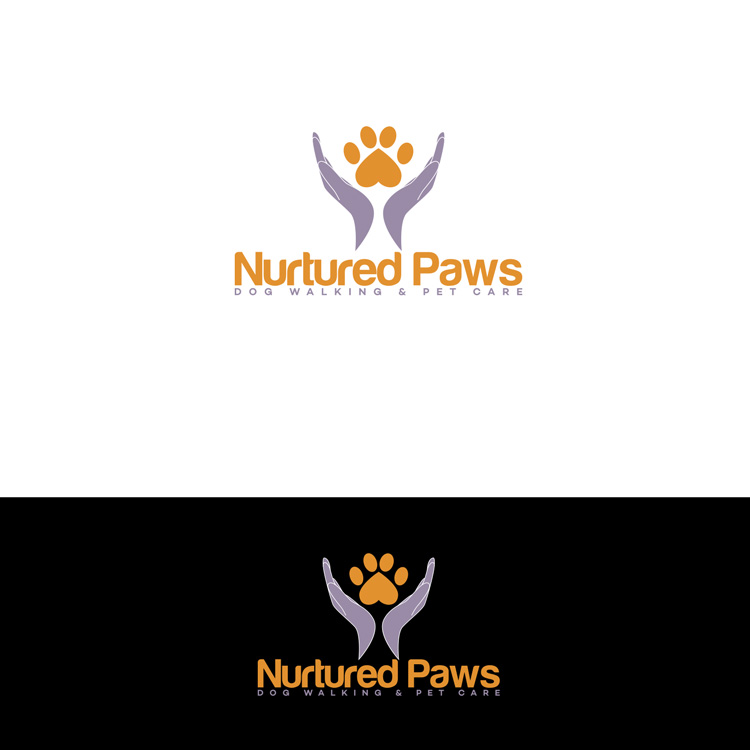Logo Design by DesignDUO for Nurtured Paws Dog Walking & Pet Care | Design #13758183
