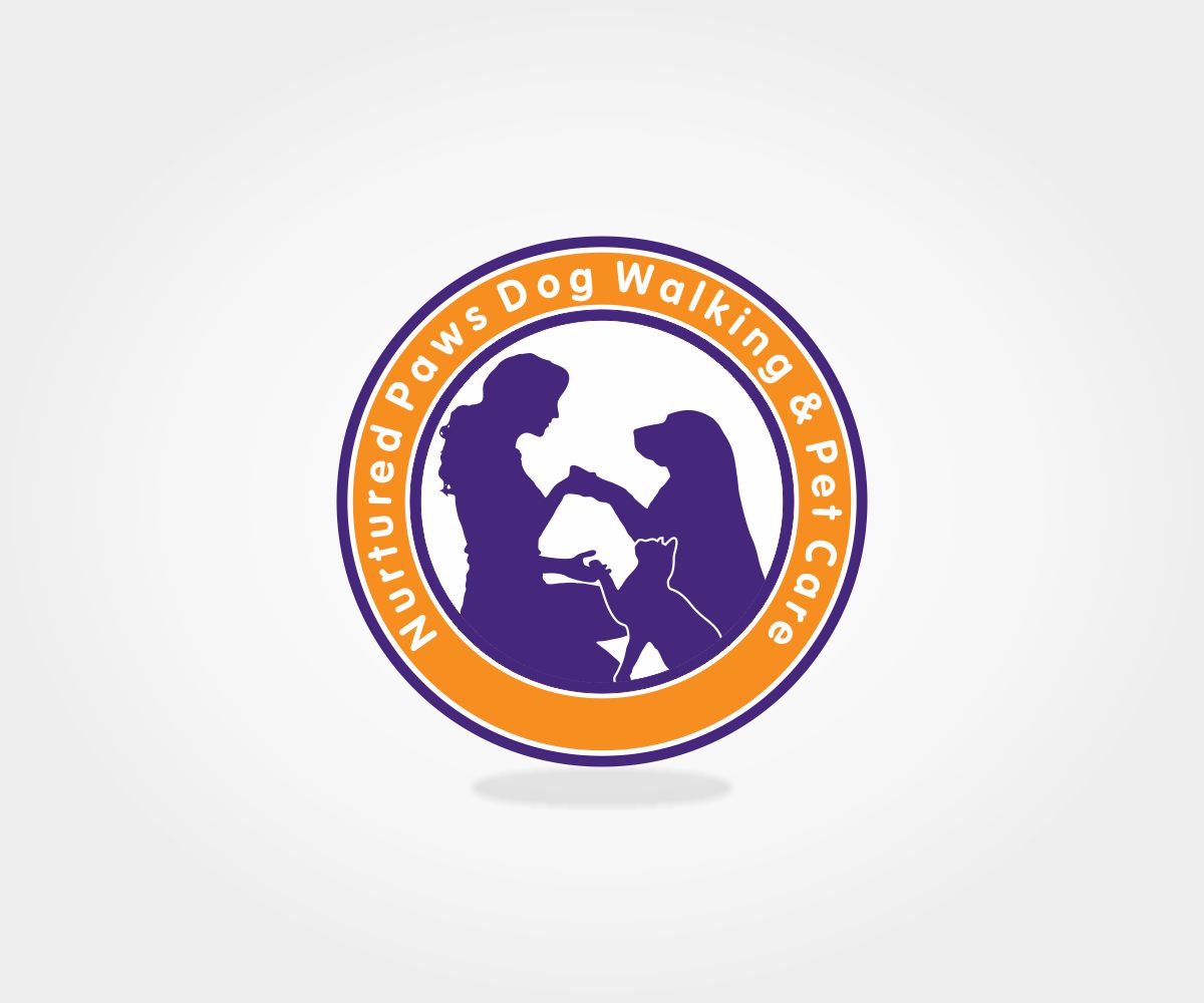 Logo Design by dyogab83 for Nurtured Paws Dog Walking & Pet Care | Design #13881364