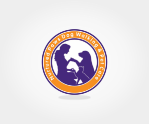 Logo Design by dyogab83 for Nurtured Paws Dog Walking & Pet Care | Design #13881364