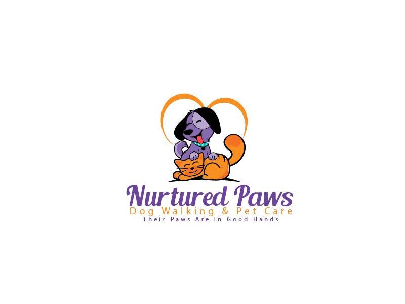 Logo Design by A designs for Nurtured Paws Dog Walking & Pet Care | Design #13655128