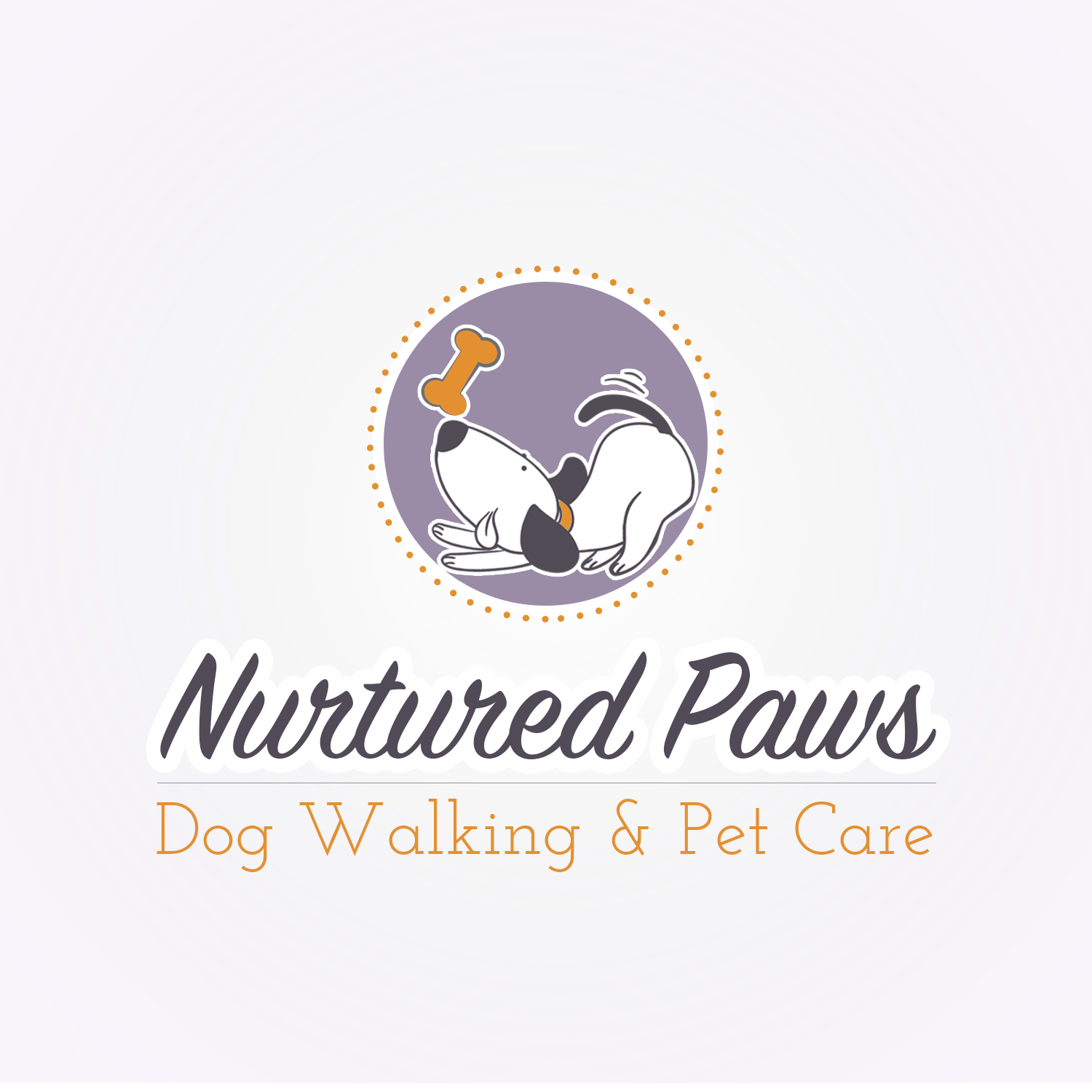 Logo Design by Gui Sales for Nurtured Paws Dog Walking & Pet Care | Design #13848992