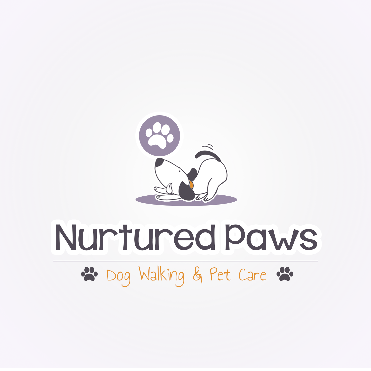 Logo-Design von Gui Sales für Nurtured Paws Dog Walking & Pet Care | Design #13869529