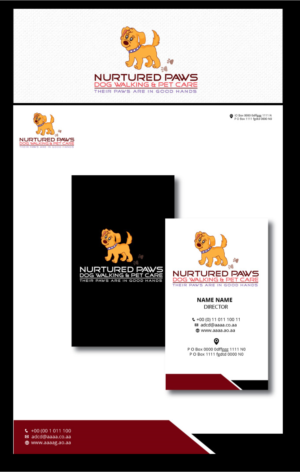 Logo-Design von zebronicgraphic für Nurtured Paws Dog Walking & Pet Care | Design: #13679169